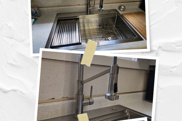 Glacier Bay Drop-in Kitchen Sink and Faucet