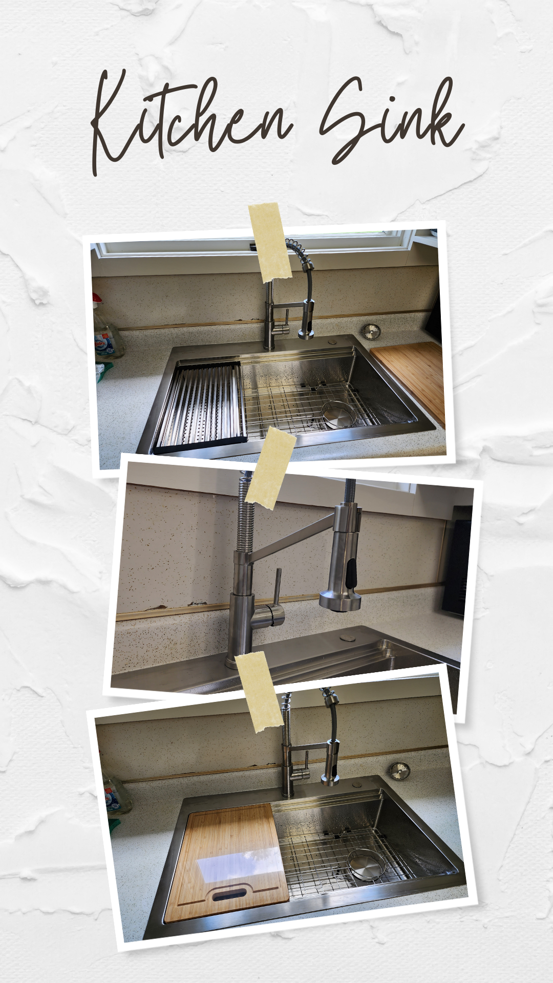 Glacier Bay Drop-in Kitchen Sink and Faucet